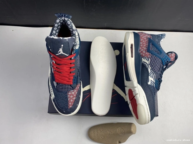 Cheap CW0898-400 Air 4 SE Sashiko Jordan Retro 0809